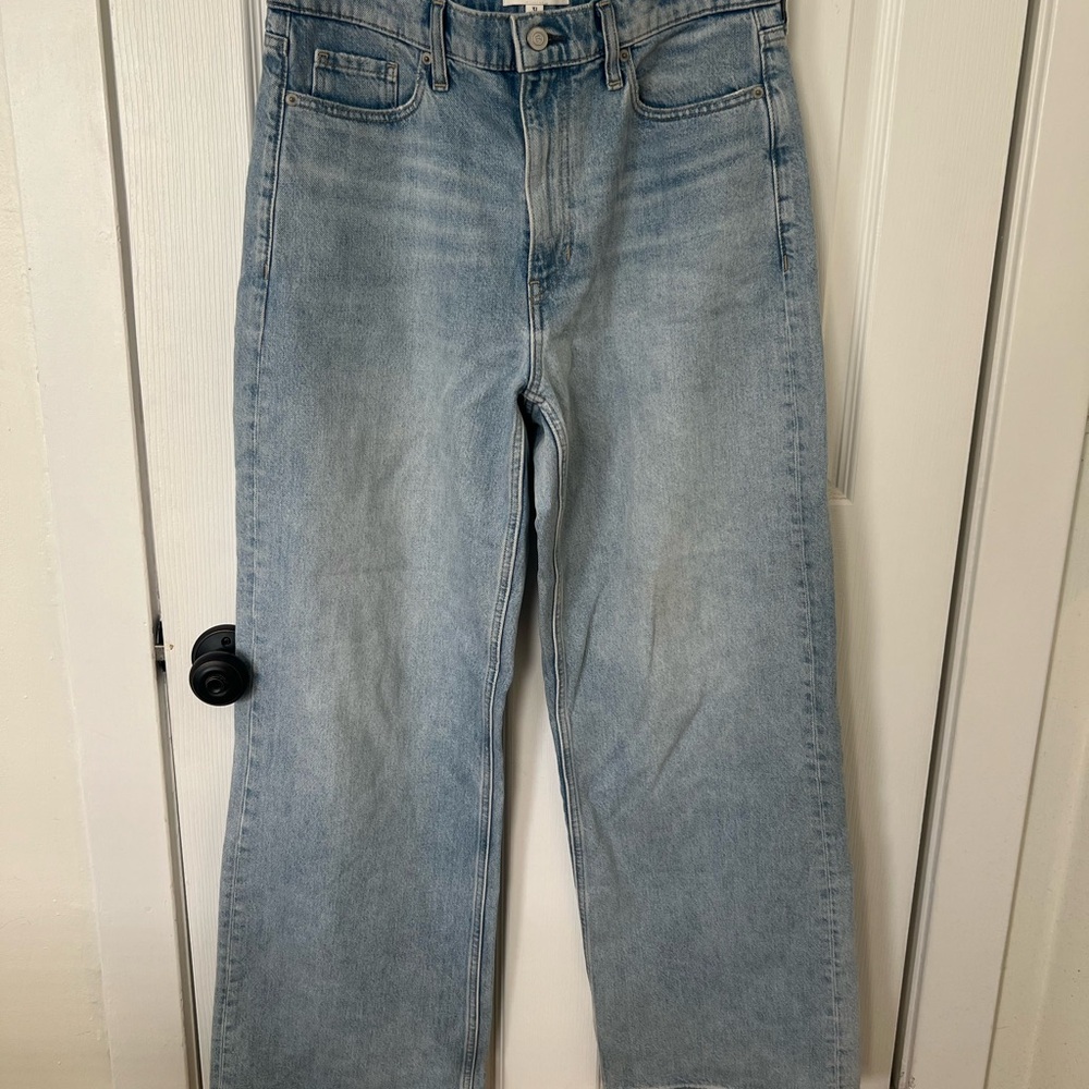 Banana Republic High Rise Rigid Wide Leg Size 31